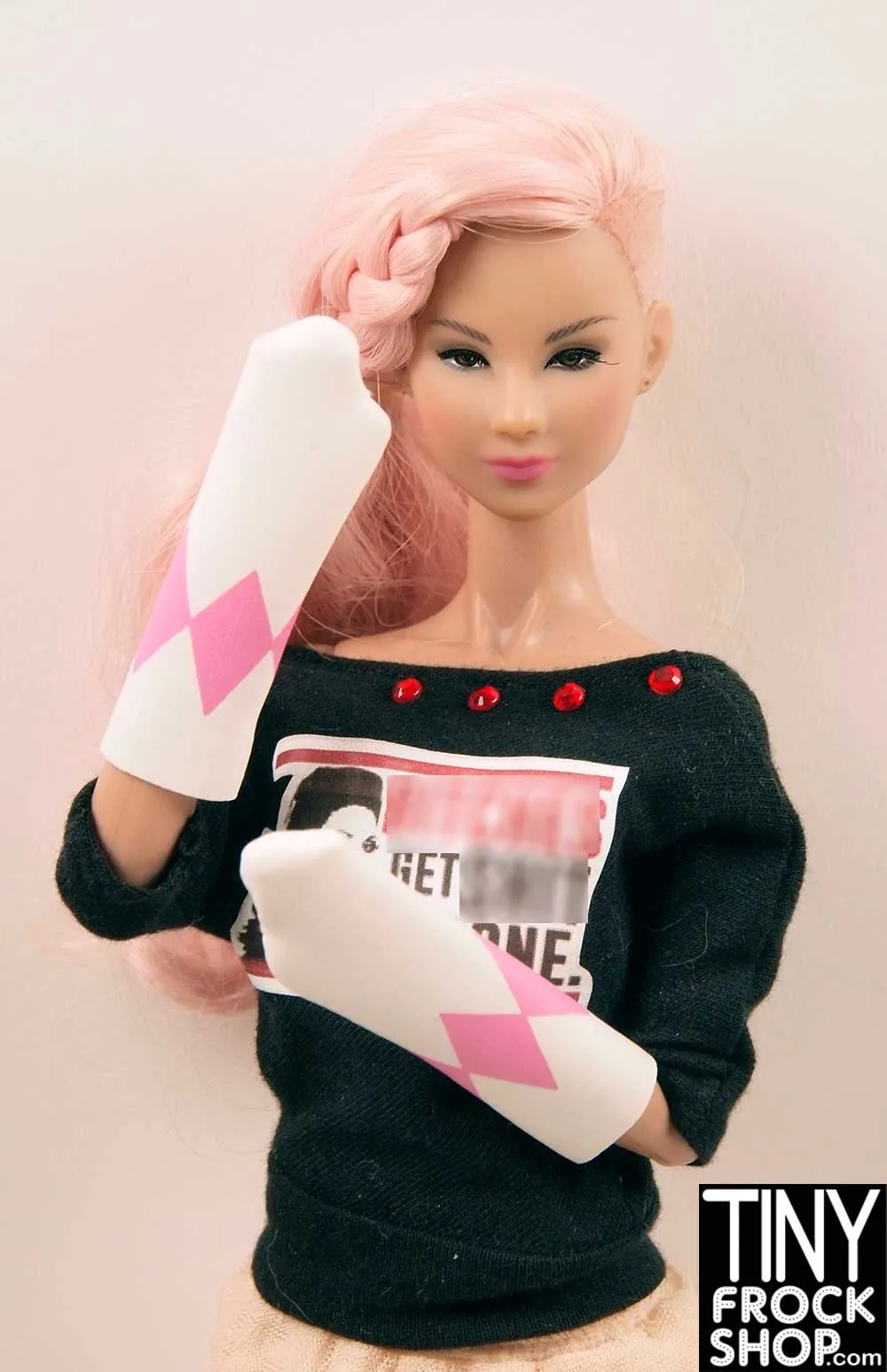 12" Fashion Doll Superhero Boot And Glove 4 Piece Set