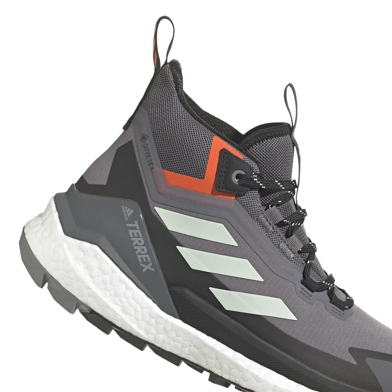 Adidas Terrex Womens Free Hiker 2 Gore-Tex Trace Grey / Grey Three / Impact Orange