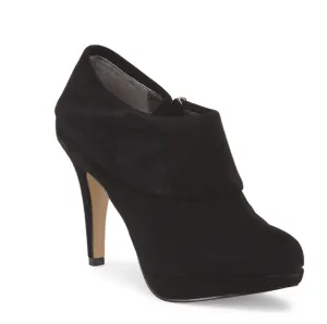 ADRIENNE VITTADINI Women's •Polenta• Cuffed Suede Bootie 9.5M