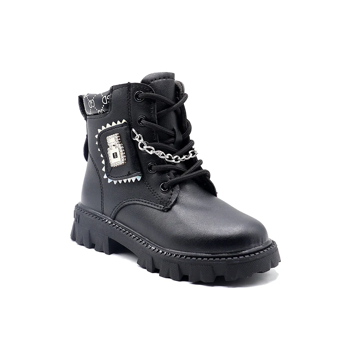 Black Casual Boots G70075