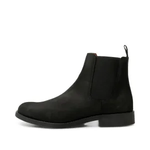 Charles chelsea boot leather - BLACK