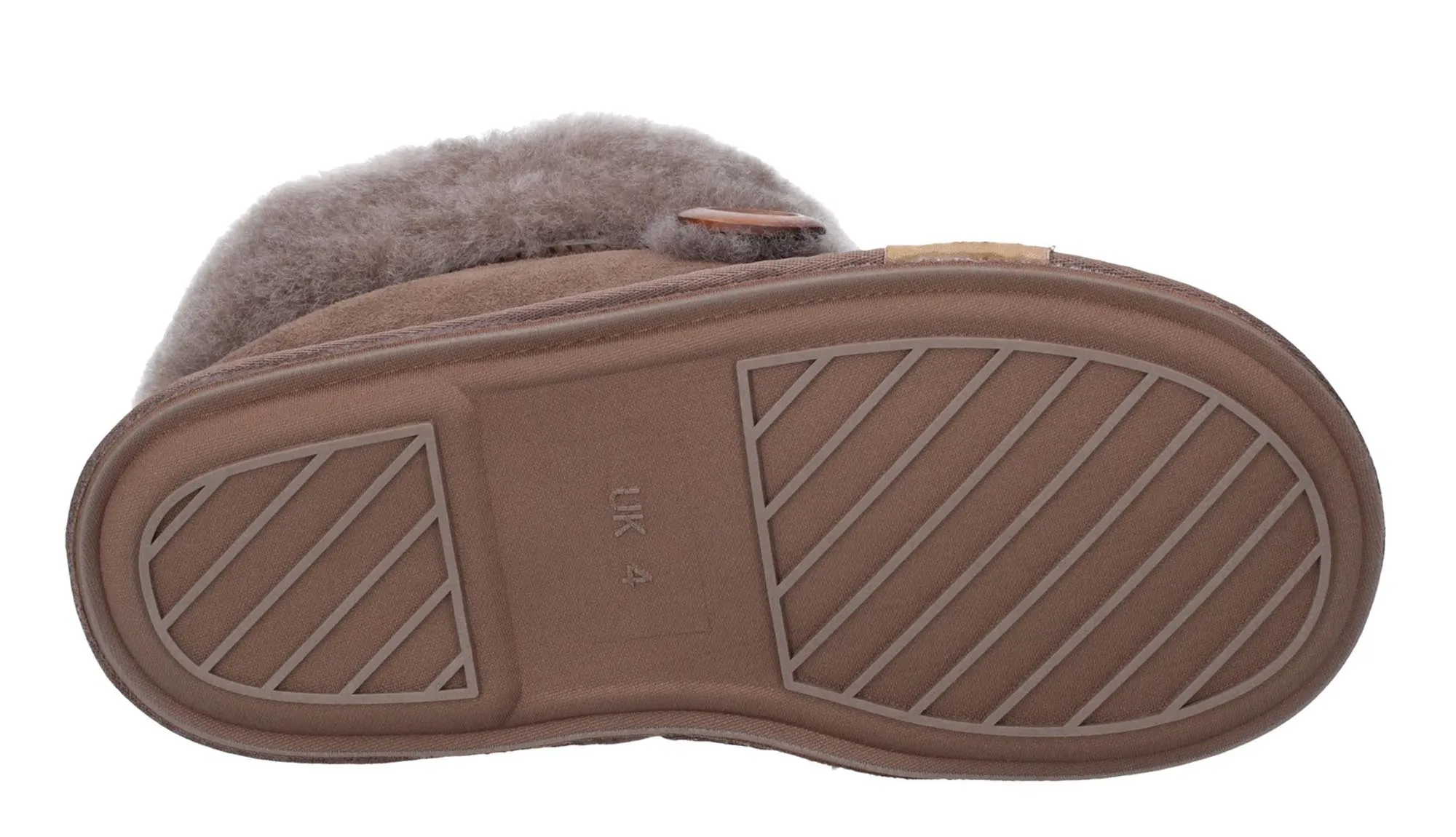 Cotswold Wotton Womens Sheepskin Slipper Bootie