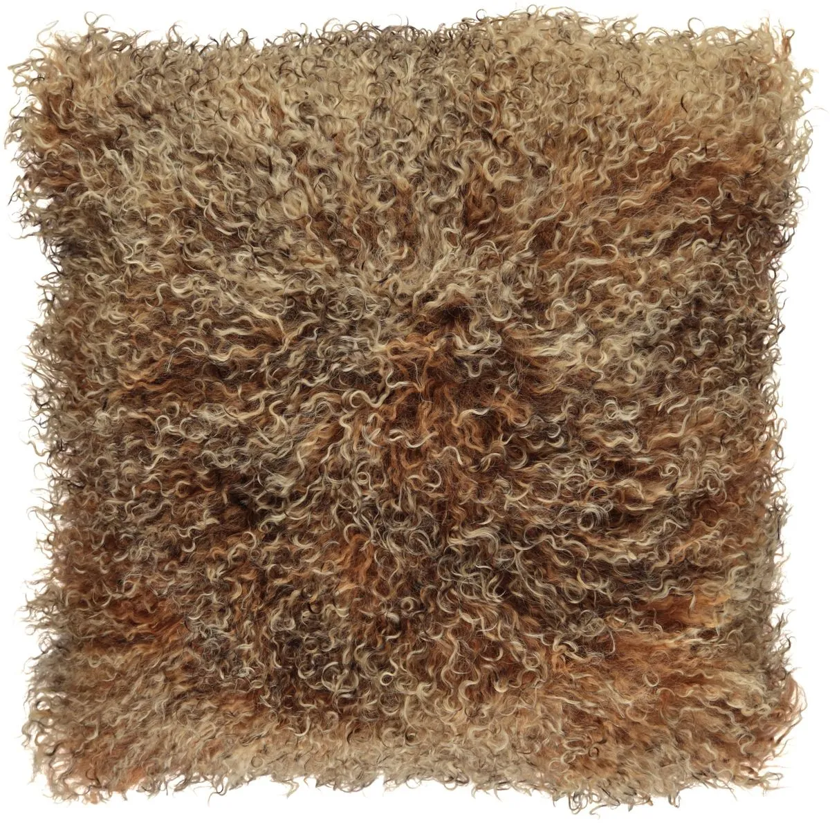 Curly Sheepskin Cushion | Doublesided | 56x56 cm | 40x40 cm