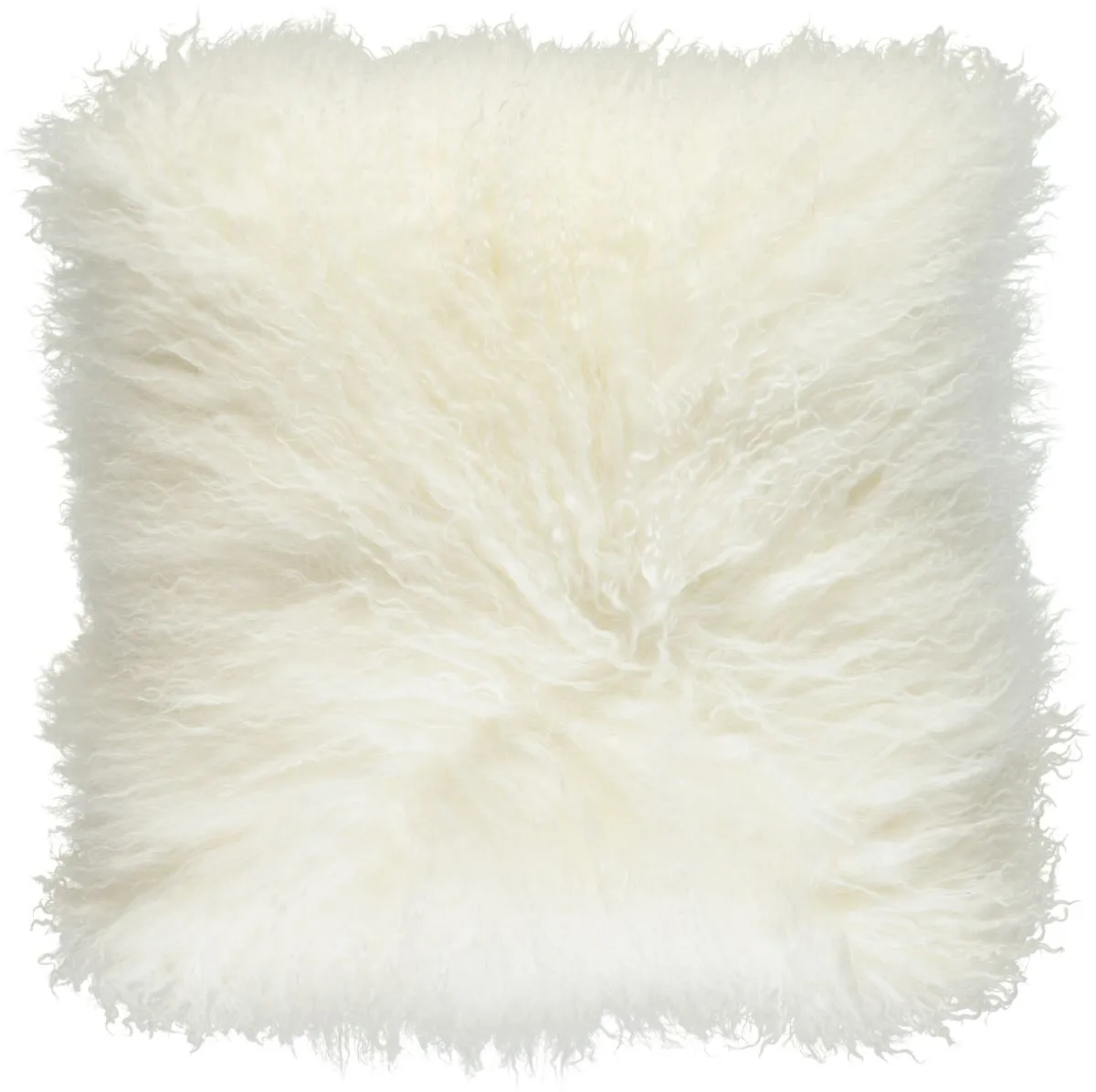 Curly Sheepskin Cushion | Doublesided | 56x56 cm | 40x40 cm