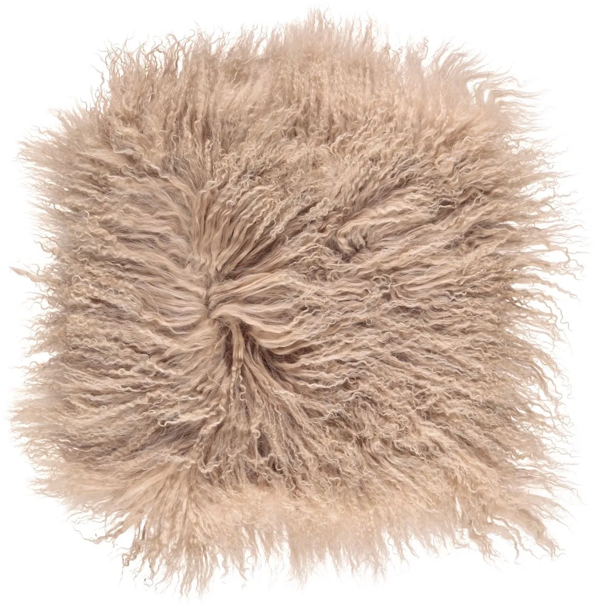 Curly Sheepskin Cushion | Doublesided | 56x56 cm | 40x40 cm