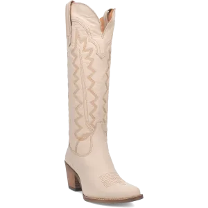 Dingo Women's 16" High Cotton Western Boot - Sand DI936