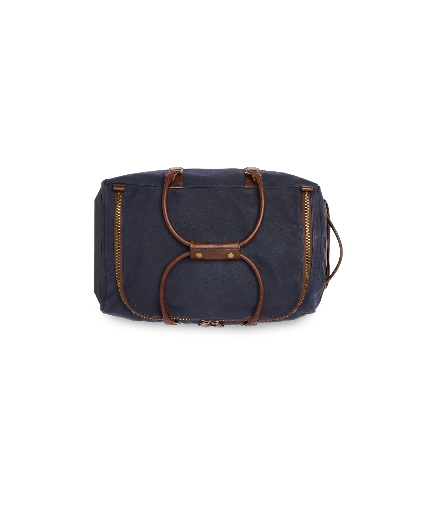 Everyday Waxed Canvas Rolling Duffle :: Navy