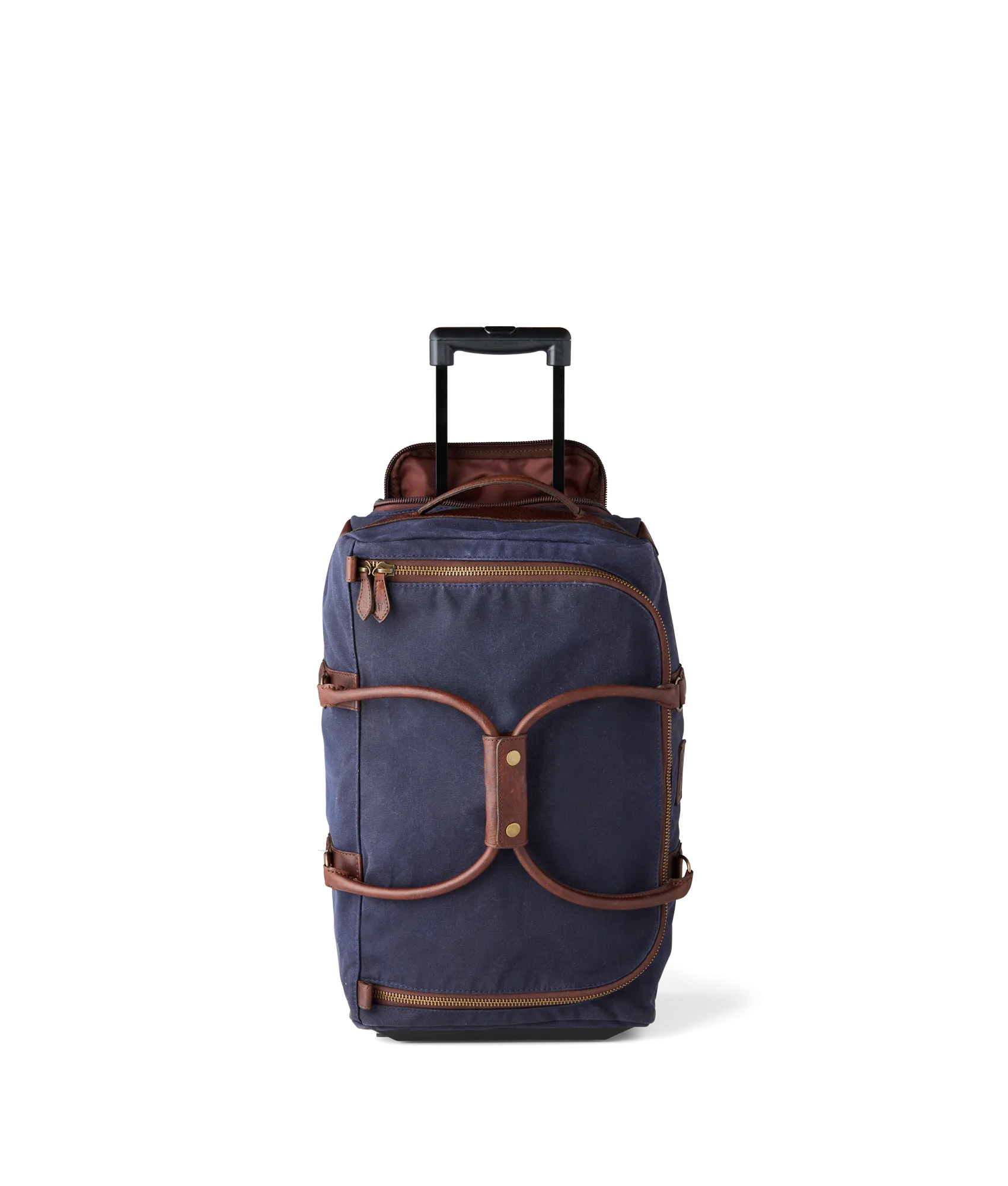 Everyday Waxed Canvas Rolling Duffle :: Navy