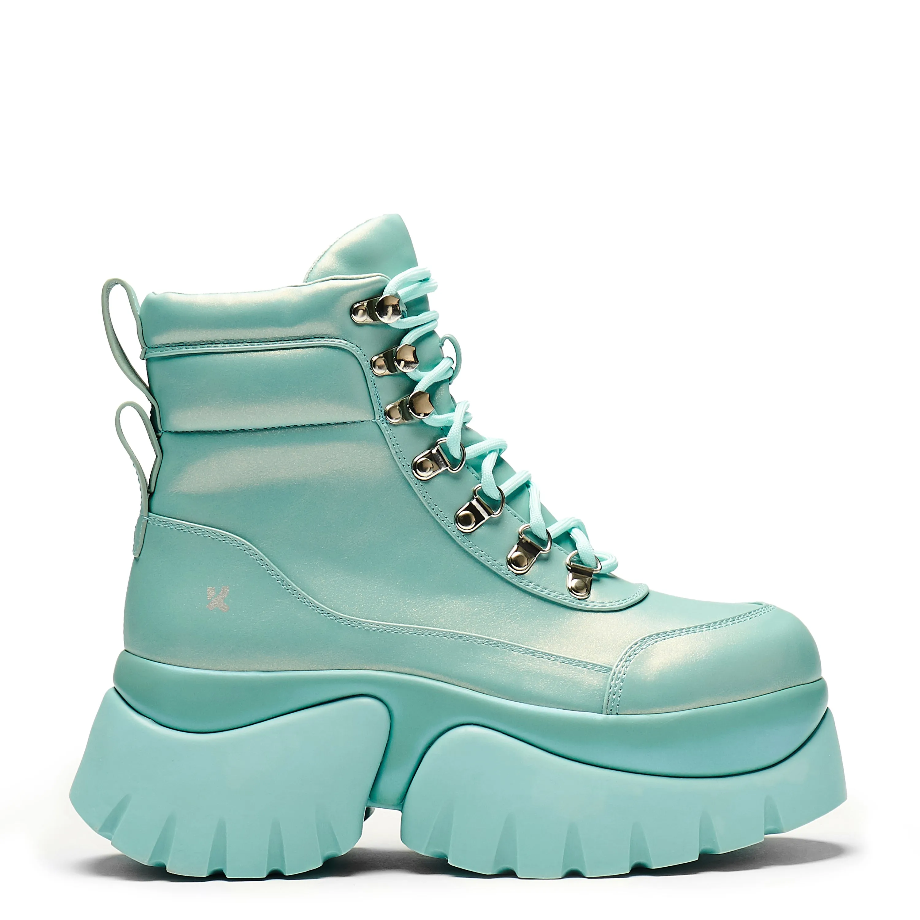 Gooey Baby Blue 'Monster' Platform Boots