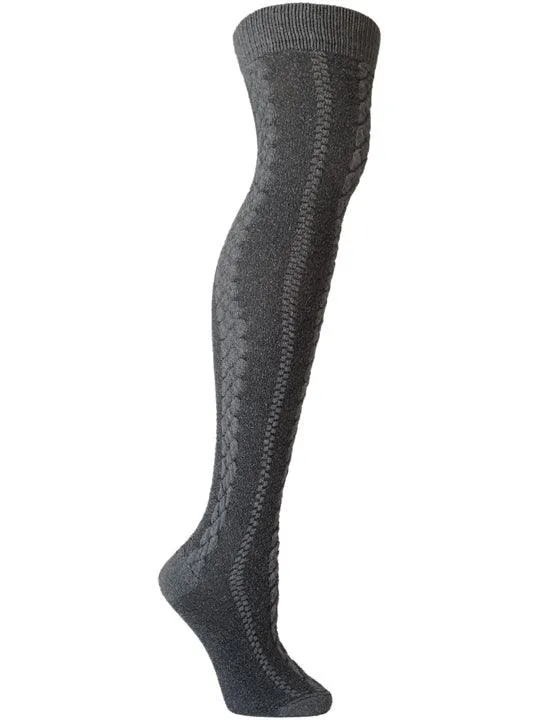 Jord | Cable Knit Texture | Over the Knee Sock