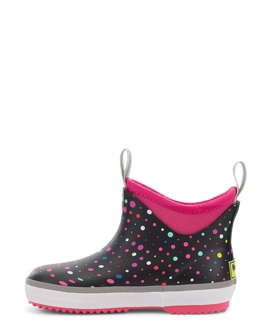 Kids Element Neoprene Ankle Rain Boot - Black/Pink