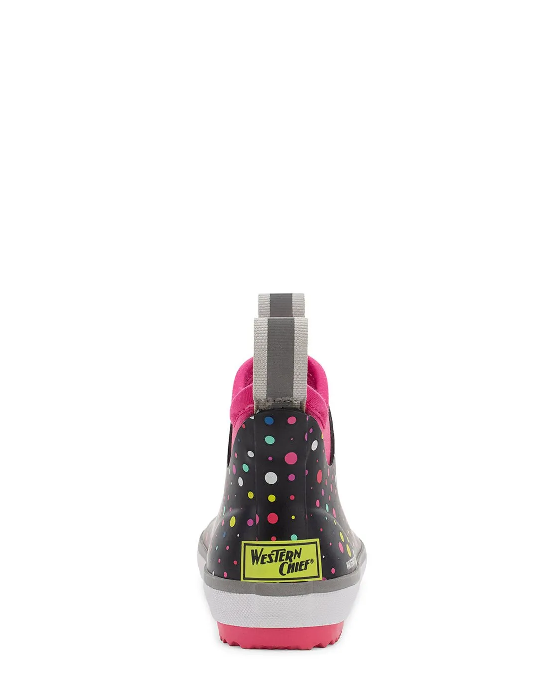 Kids Element Neoprene Ankle Rain Boot - Black/Pink