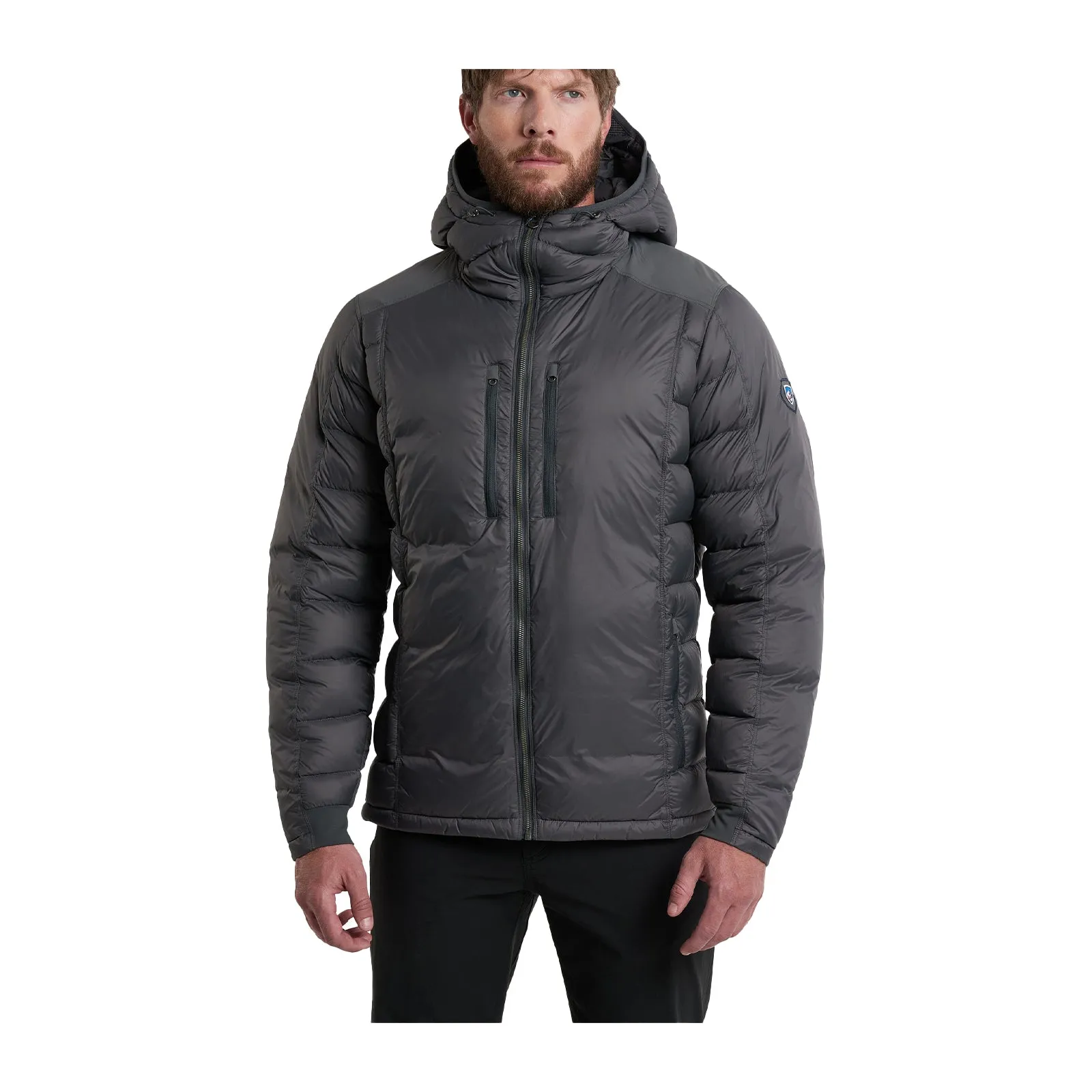 Kuhl Crossfire Hooded Jacket (Men) - Carbon Grey