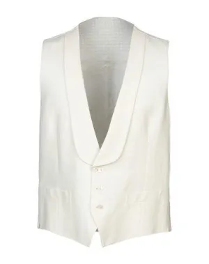 Lardini Man Waistcoat Ivory 40 suit