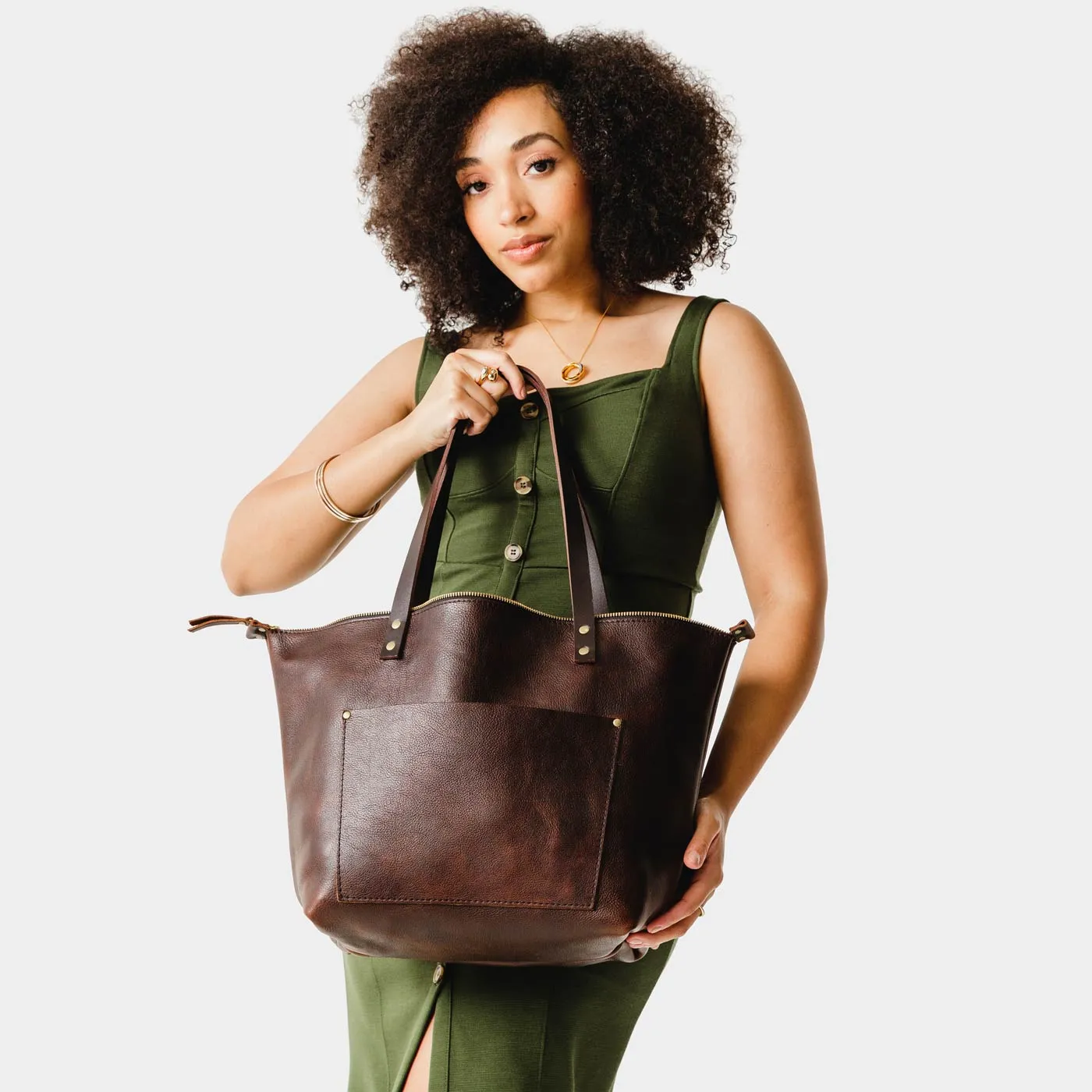 Leather Tote Bag