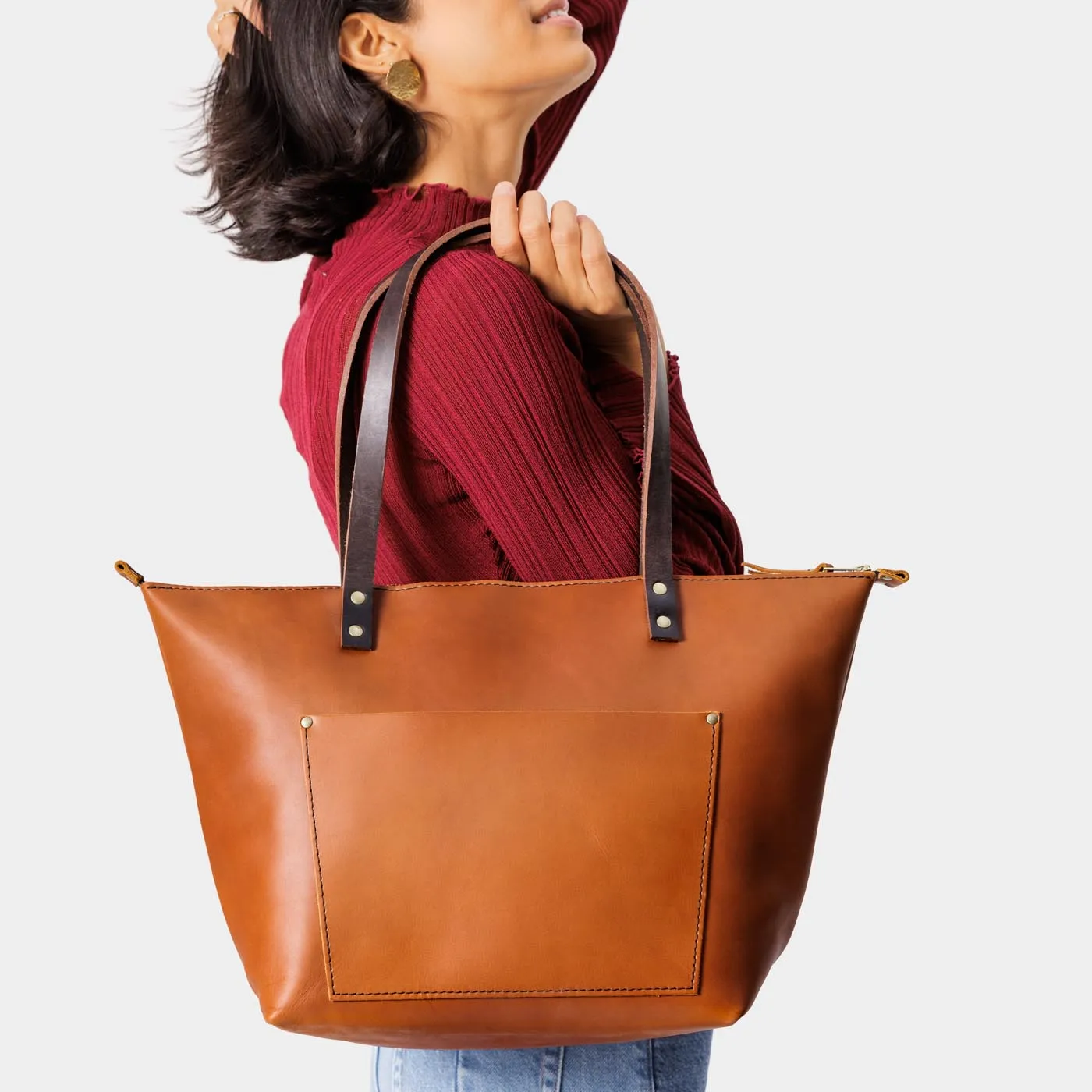 Leather Tote Bag