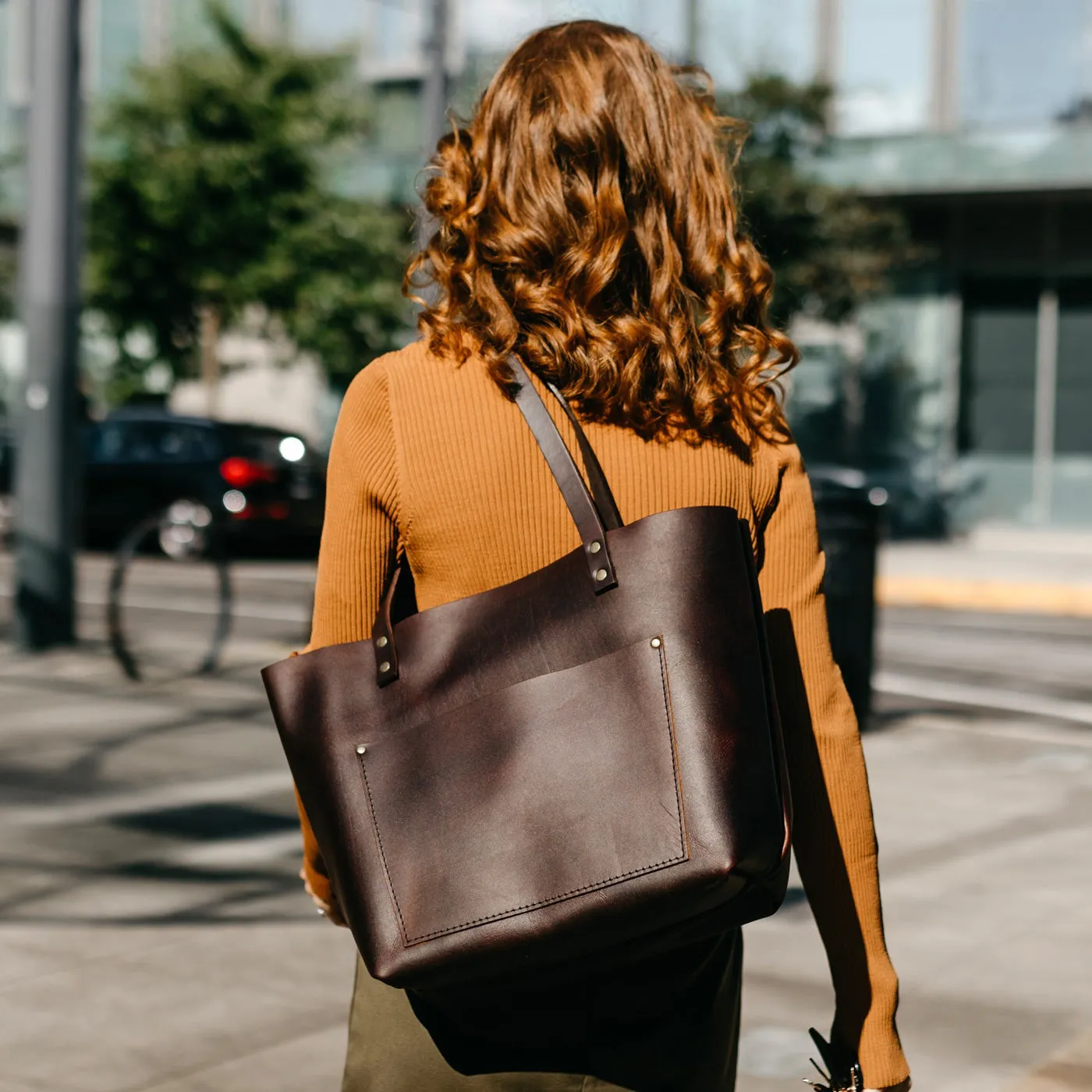 Leather Tote Bag