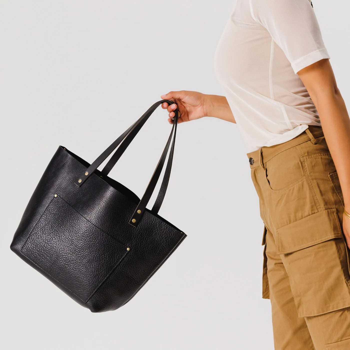 Leather Tote Bag