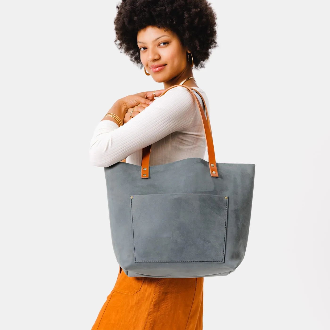 Leather Tote Bag