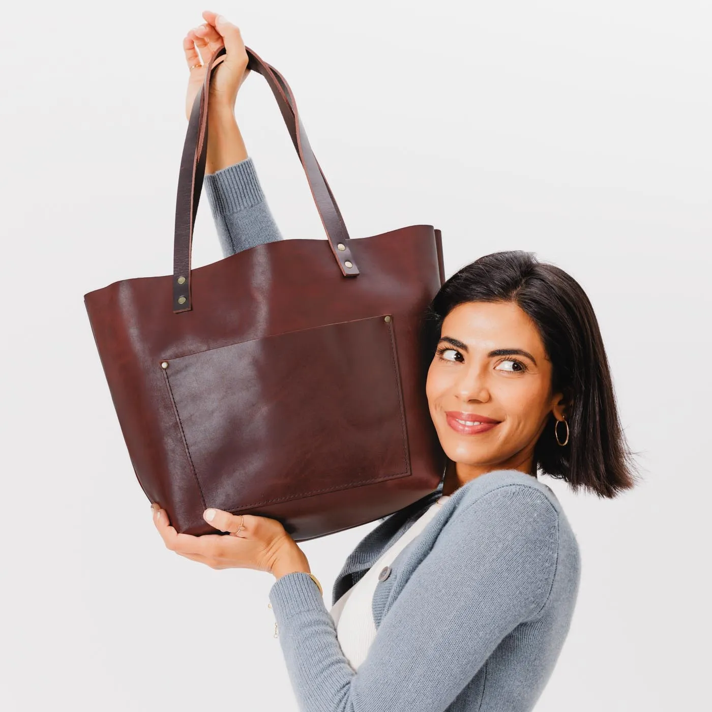 Leather Tote Bag