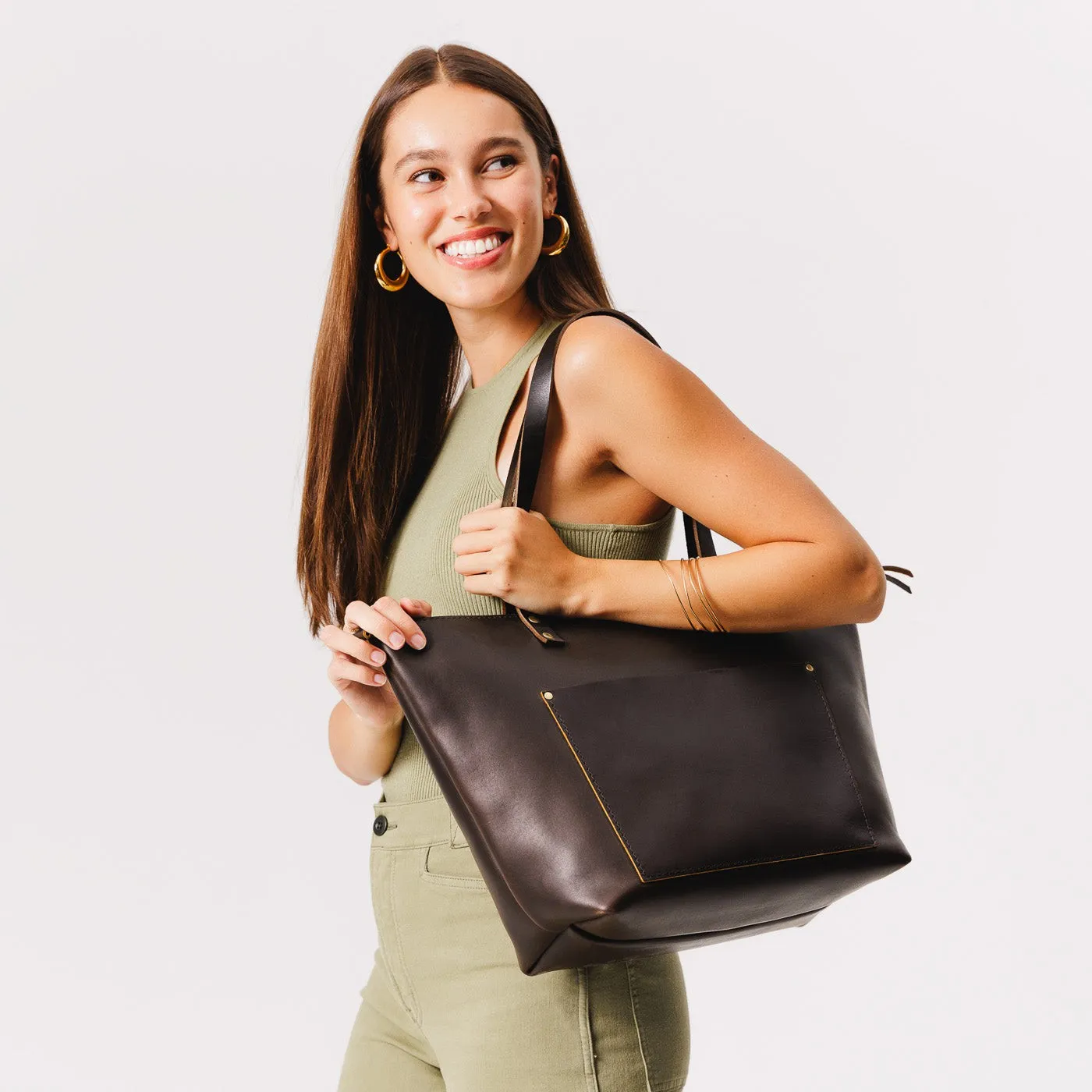 Leather Tote Bag