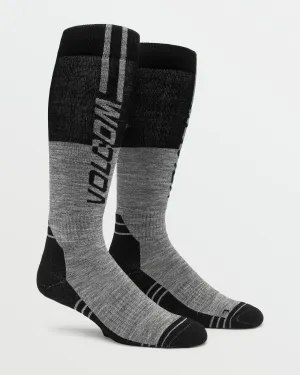 Mens Splitz Wool Blend Otc Sock - Heather Grey