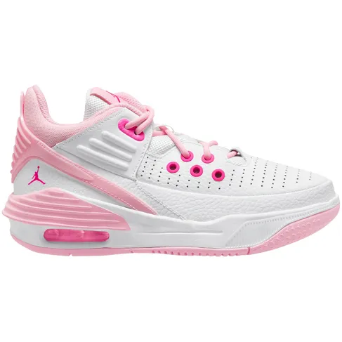 Nike Kid's Air Jordan Aura 5 Shoes - White / Fierce Pink