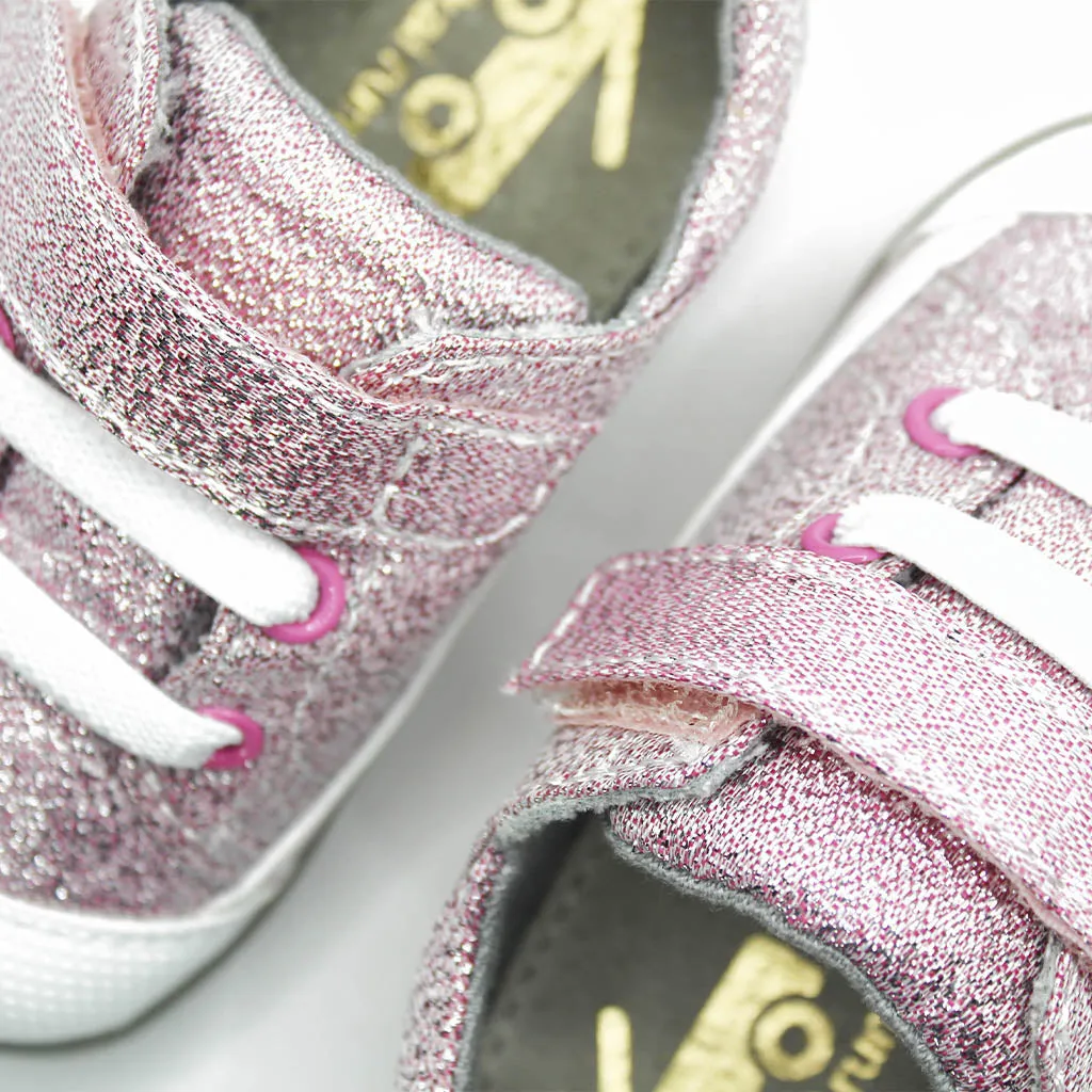 See Kai Run Stevie Sneakers Pink Glitter Infants Walkers Girls - Kids Shoes