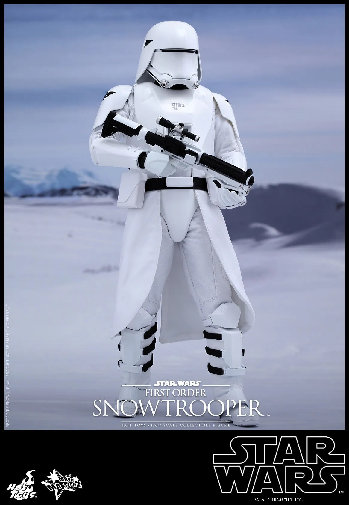 STAR WARS: First Order Snowtroopers 1:6 Scale Movie Masterpiece Figure Set