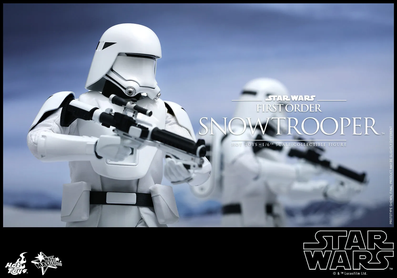 STAR WARS: First Order Snowtroopers 1:6 Scale Movie Masterpiece Figure Set