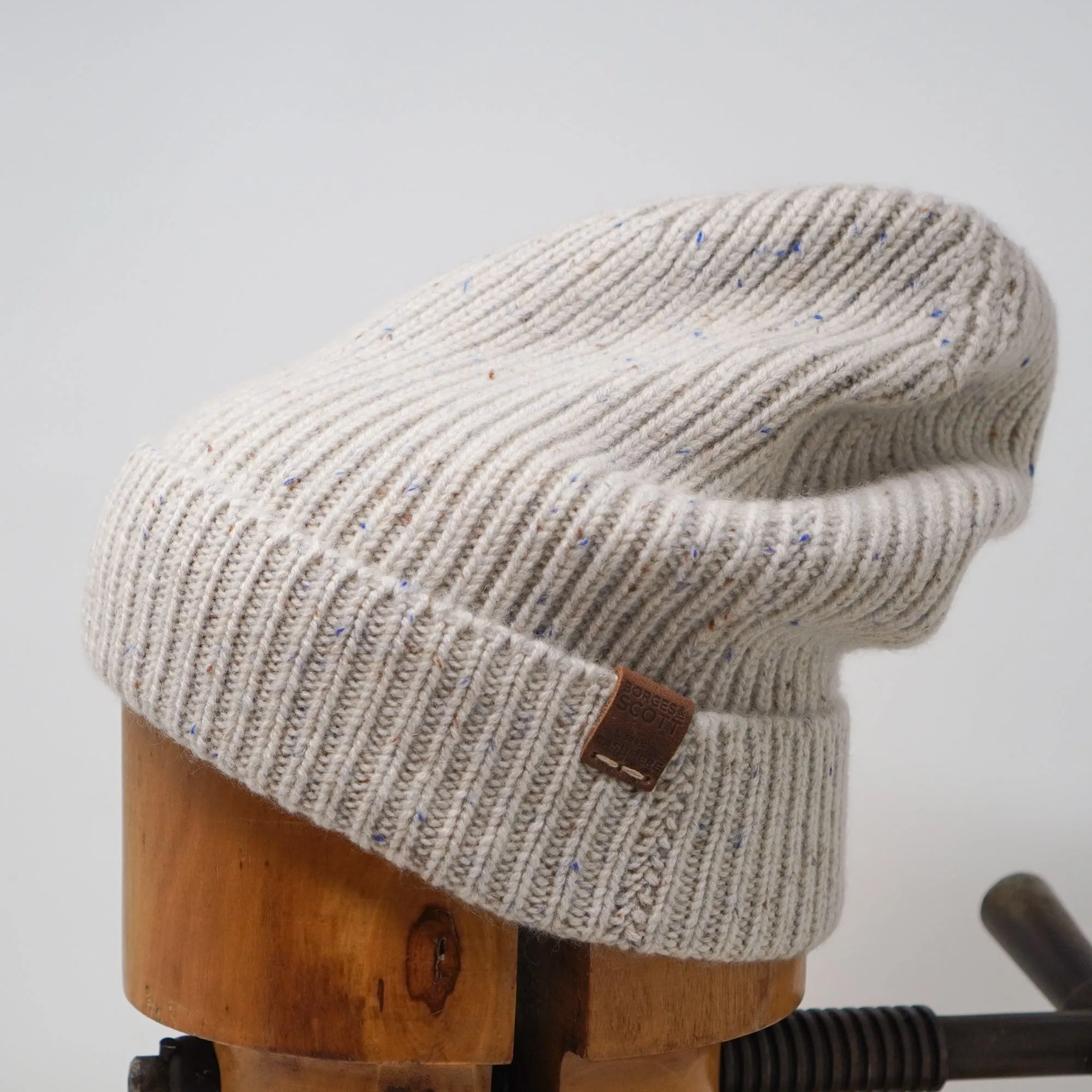 The Fisher - 100% Cashmere - Ladies Thick Knit Hat