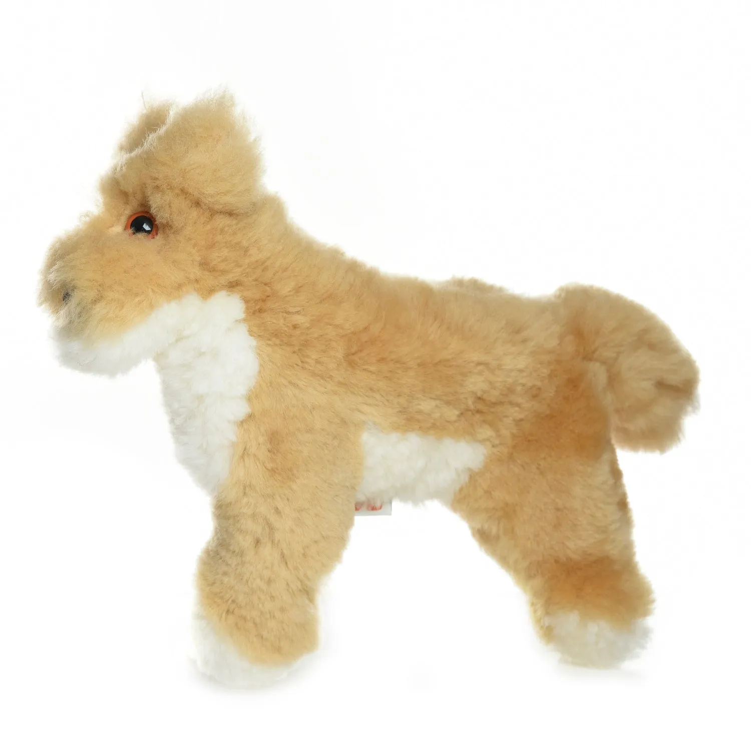 Wandi the Dingo - Sheepskin Toy for Babies - 100% Premium Soft Australian Lambskin