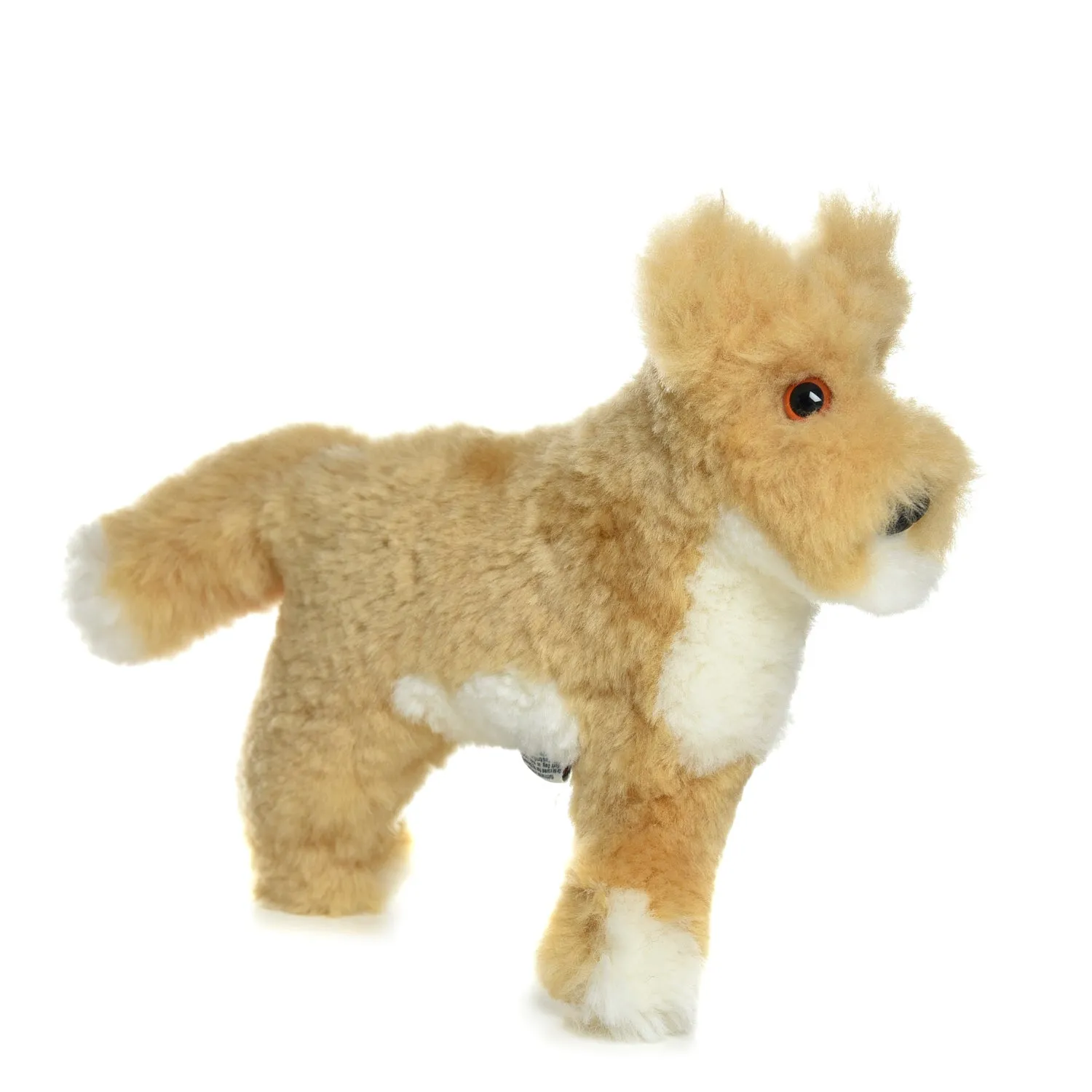 Wandi the Dingo - Sheepskin Toy for Babies - 100% Premium Soft Australian Lambskin