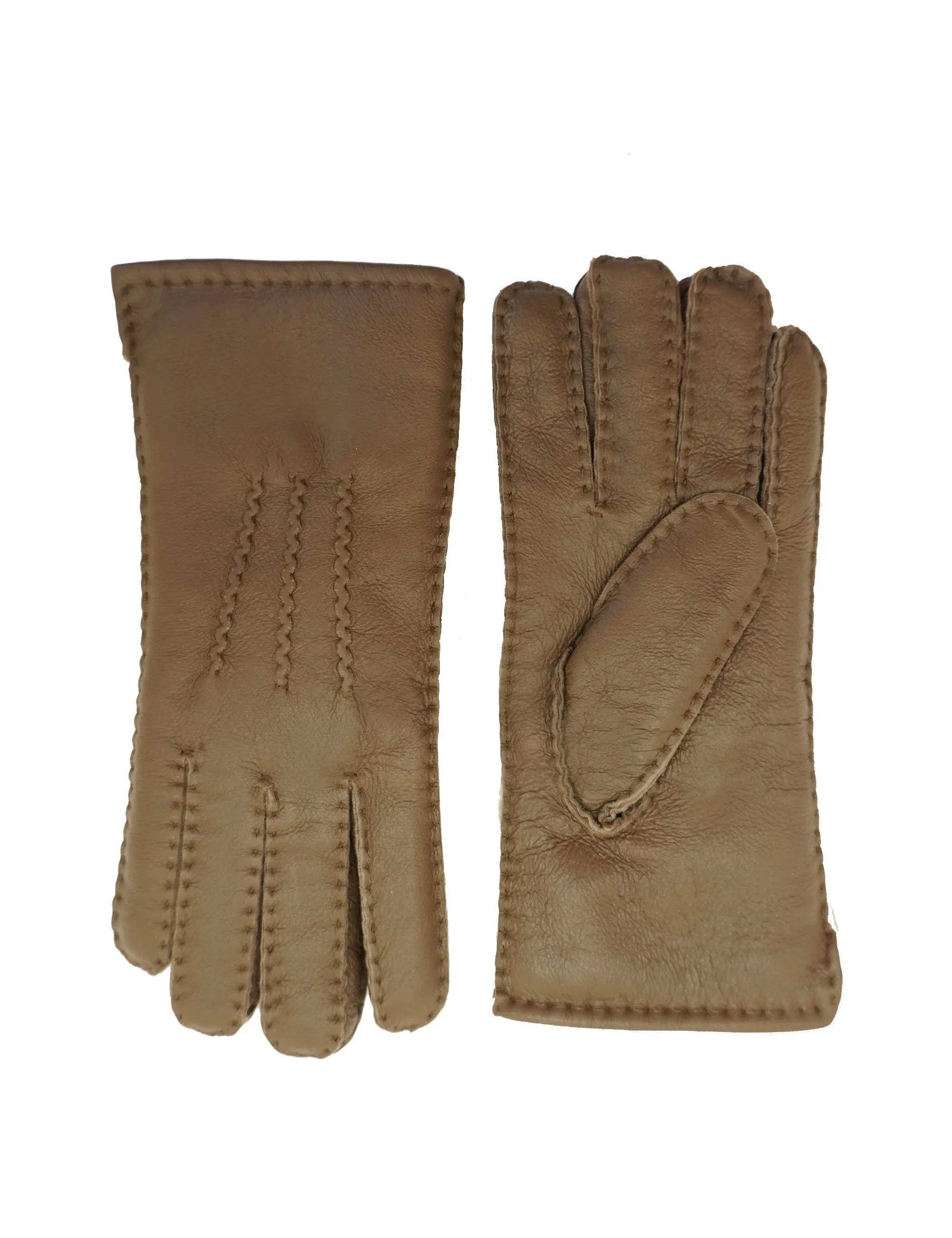 YISEVEN Womens Sheepskin Leather Shearling Gloves